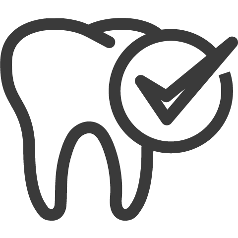 Tooth after dental bonding