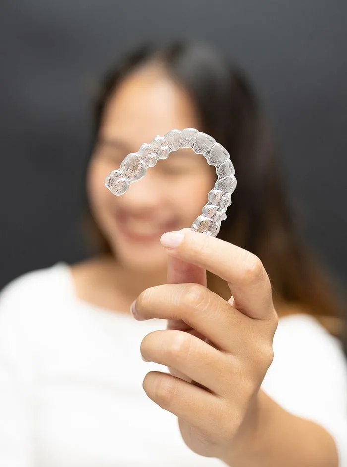 Invisalign clear aligner